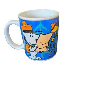 Snoopy Woodstock Camping by LINYI Silver Phoenix China Coffee Cup Mug